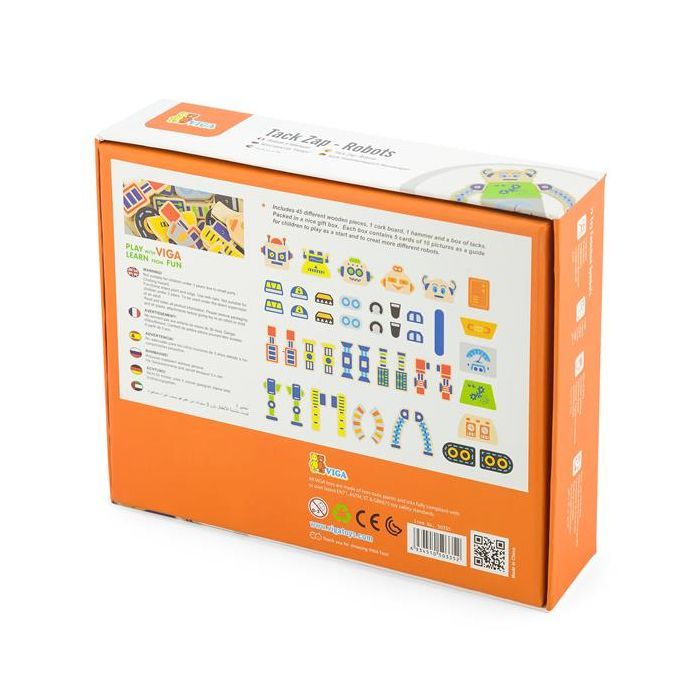 Набір для творчості Viga Toys Робот (50335) зображення 3