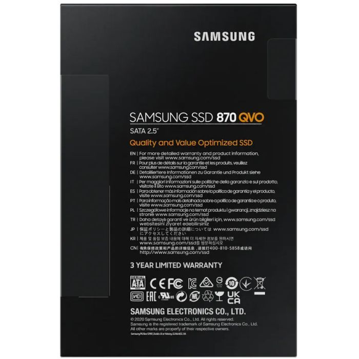 Накопитель SSD 2.5" 4TB Samsung (MZ-77Q4T0BW) изображение 7