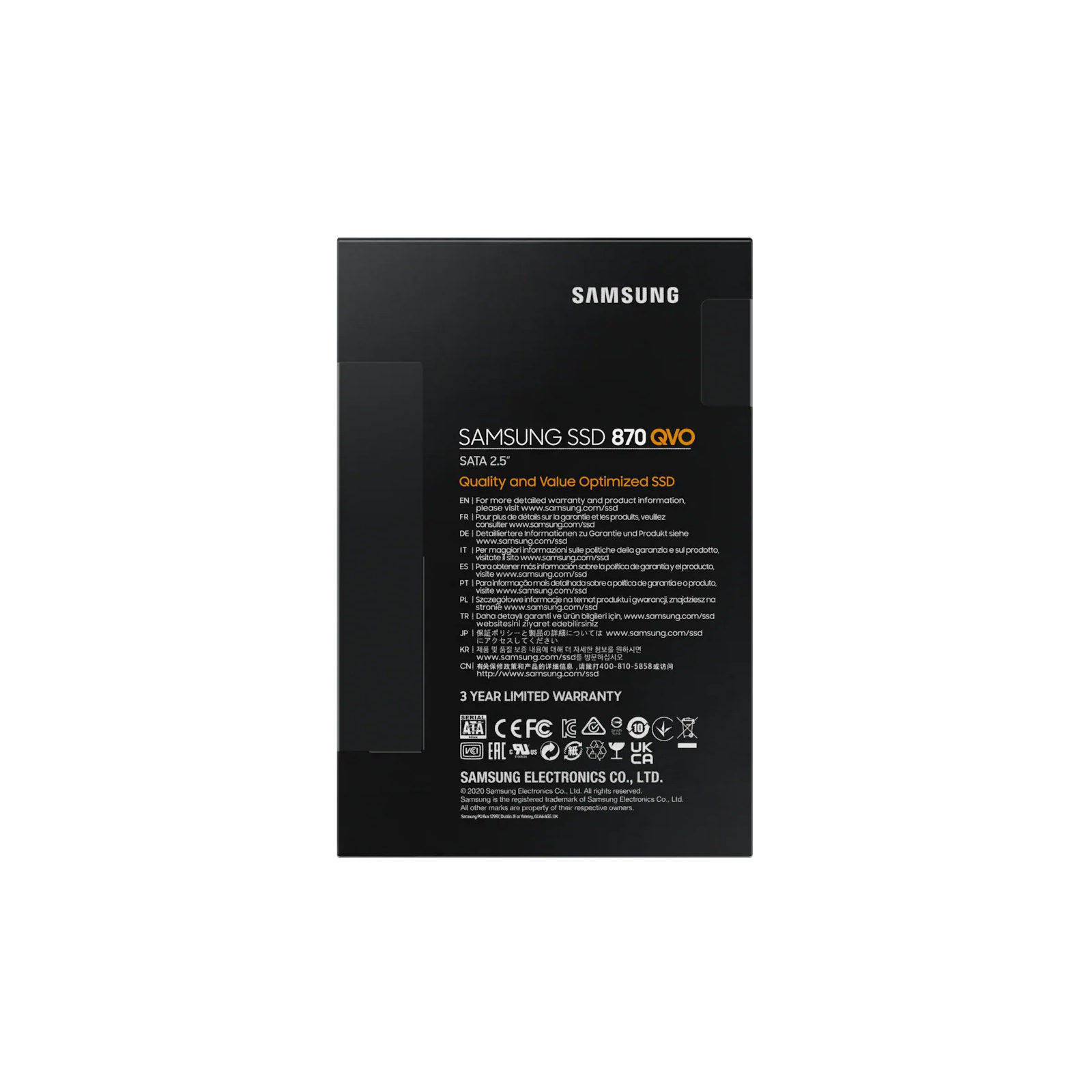 Накопитель SSD 2.5" 8TB Samsung (MZ-77Q8T0BW) изображение 7