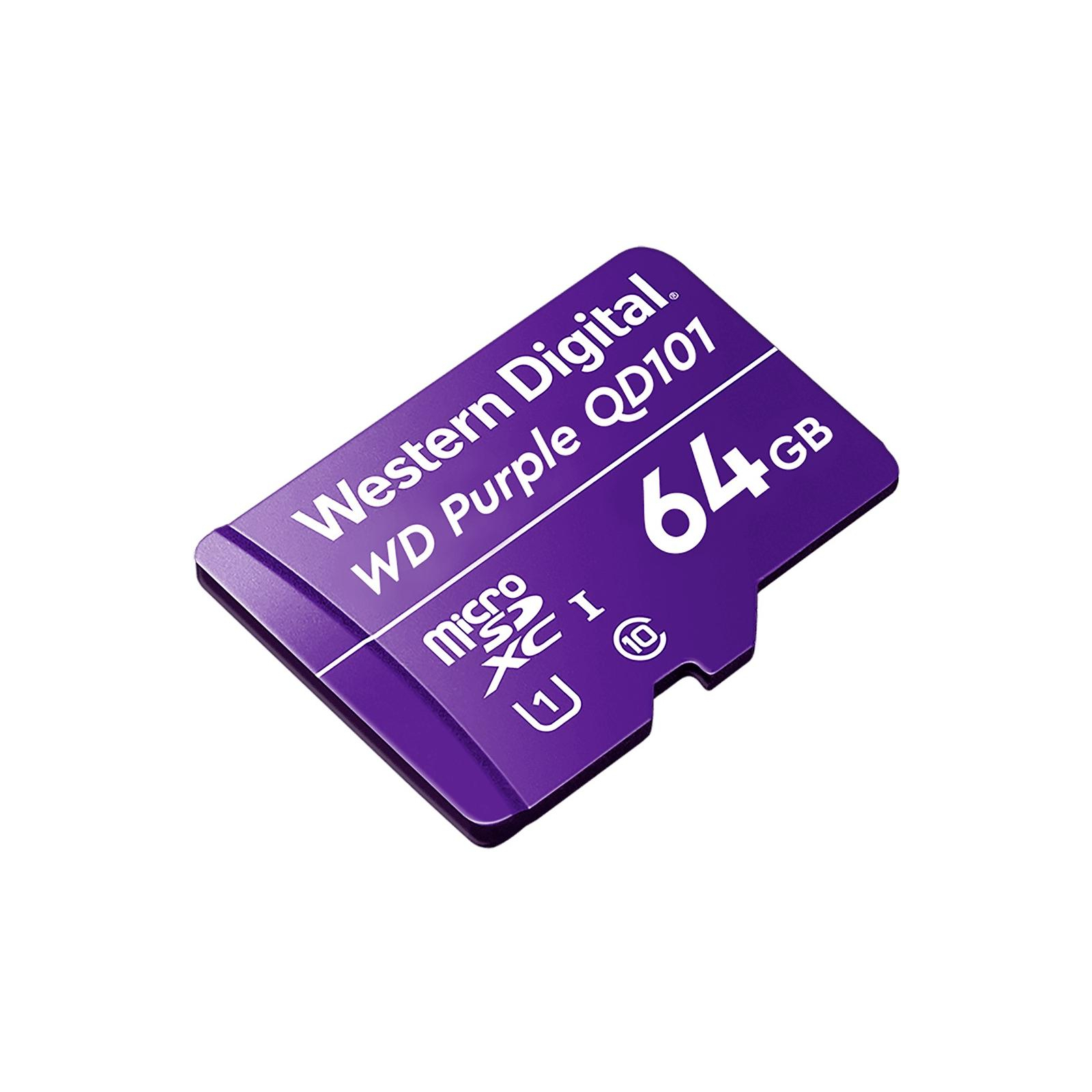 Карта пам'яті WD 64GB microSDXC class 10 UHS-I (WDD064G1P0C) зображення 2
