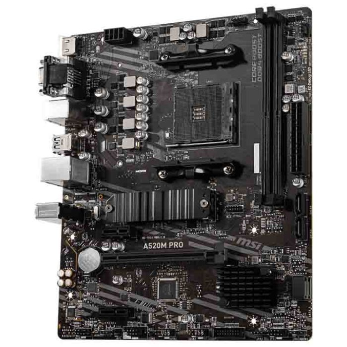 Материнская плата MSI A520M PRO изображение 3