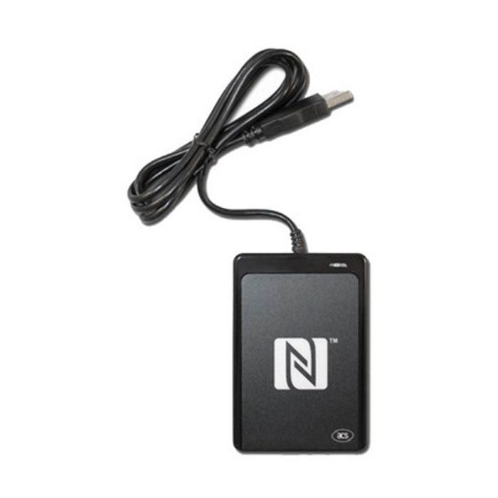 Зчитувач безконтактних карт ACS ACR1252U III USB (сумісний з ID паспорт UAID Reader) (08-027) зображення 2