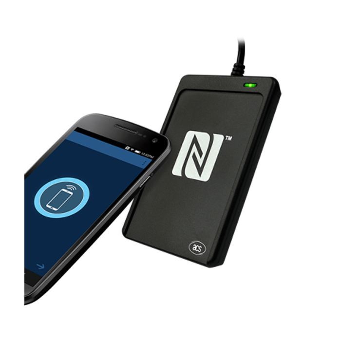 Зчитувач безконтактних карт ACS ACR1252U III USB (сумісний з ID паспорт UAID Reader) (08-027) зображення 3
