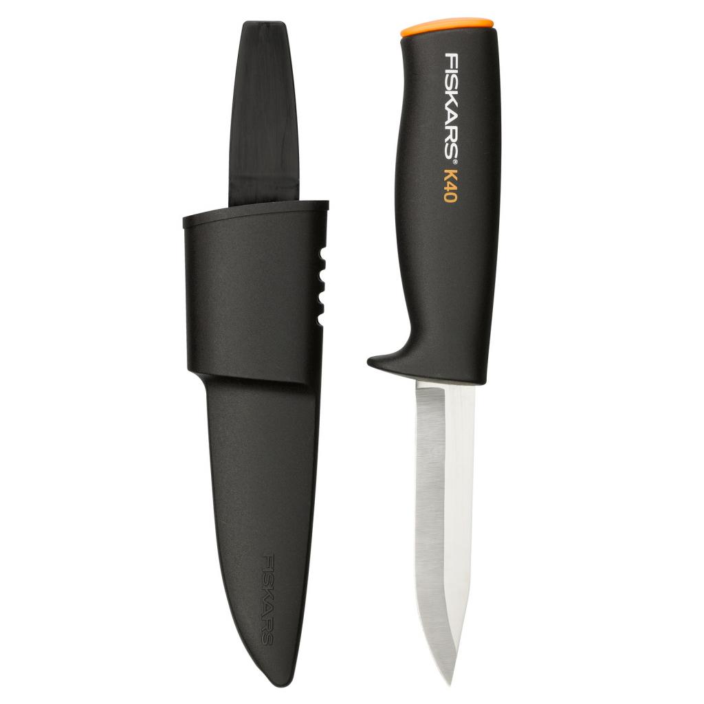 Нож Fiskars с чехлом K40 (1001622) изображение 2