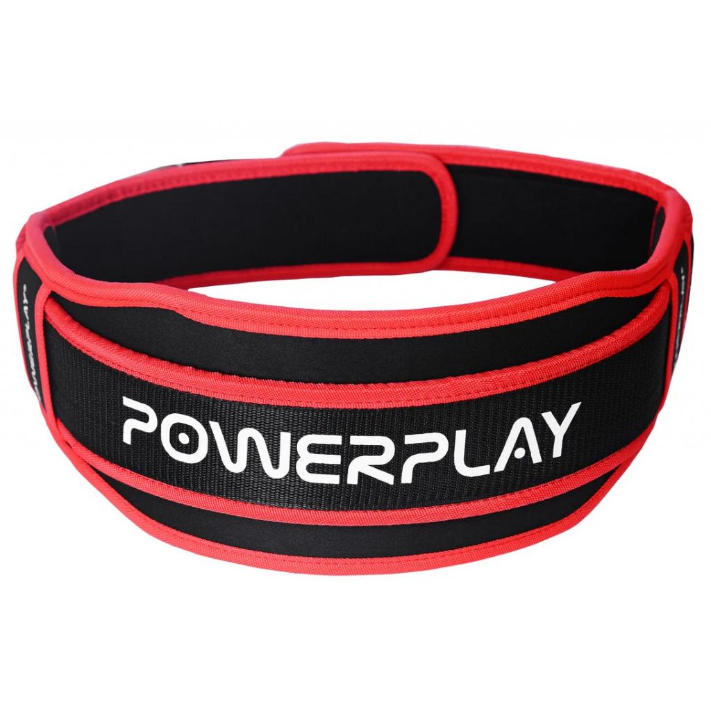 Атлетичний пояс PowerPlay 5545 Black/Red L (PP_5545_L_Red)