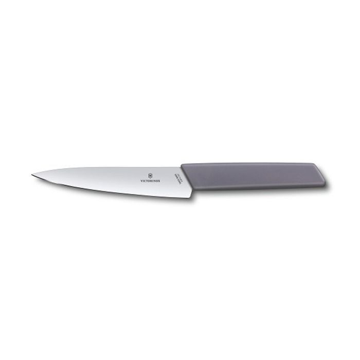 Кухонный нож Victorinox Swiss Modern 15 см Grey (6.9016.1521B)
