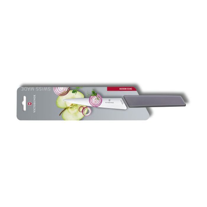 Кухонный нож Victorinox Swiss Modern 15 см Grey (6.9016.1521B) изображение 4