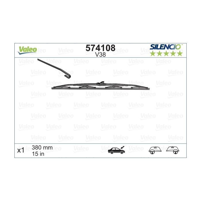 Щетка стеклоочистителя Valeo 574108