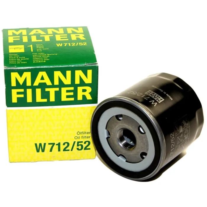 Фильтр масляный Mann W712/52 изображение 3