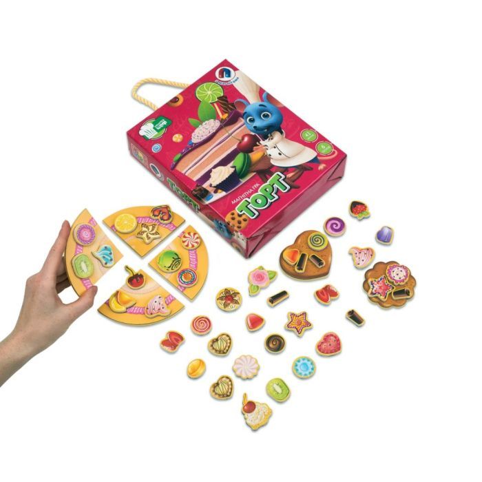 Развивающая игрушка Vladi Toys Магнитная кулинарная игра Торт, укр. (VT3004-01) изображение 2