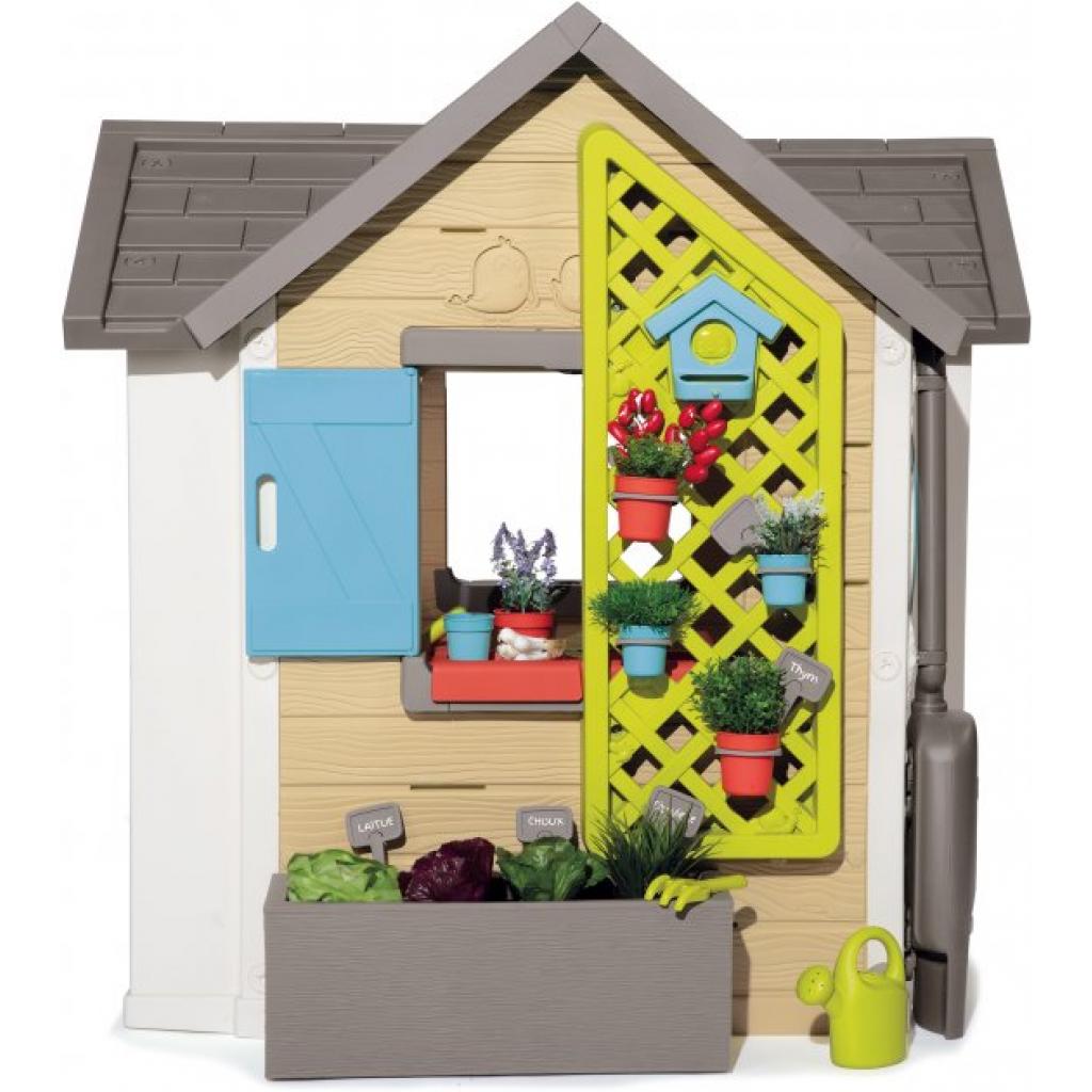 Ігровий будиночок Smoby Toys Садовий з кашпо і годівницею (810405) зображення 2