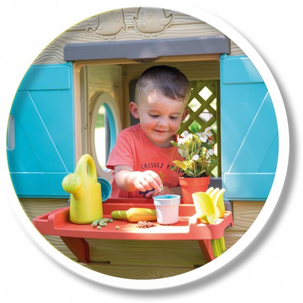 Игровой домик Smoby Toys Садовый с кашпо и кормушкой (810405) изображение 8