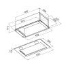 Вытяжка кухонная Pyramida CHX 521 IX изображение 7