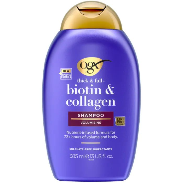 Шампунь OGX Biotin&Collagen для позбавлених об'єму, тонк. волосся 385 мл (0022796976703)