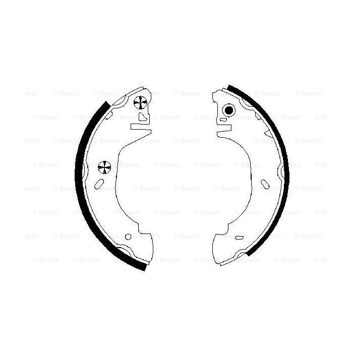 Гальмівні колодки Bosch 0 986 487 524