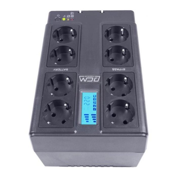 Пристрій безперебійного живлення Powercom CUB-850N LCD зображення 5