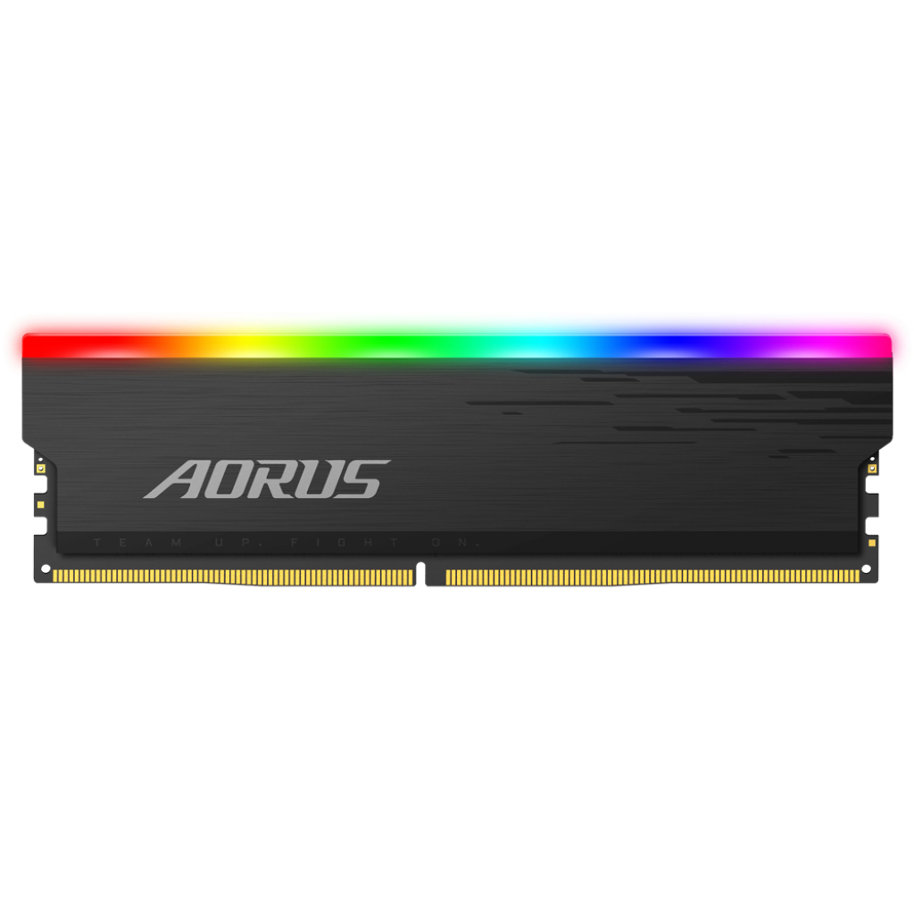 Модуль памяти для компьютера DDR4 16GB (2x8GB) 3733 MHz AORUS RGB Fusion 2.0 Memory boost GIGABYTE (GP-ARS16G37D) изображение 3