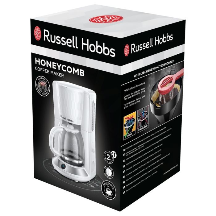 Капельная кофеварка Russell Hobbs Hobbs 27010-56 Honeycomb White (27010-56) изображение 9