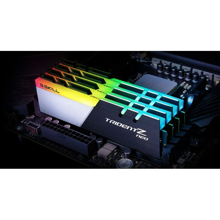 Модуль памяти для компьютера DDR4 16GB (2x8GB) 3600 MHz Trident Z Neo G.Skill (F4-3600C16D-16GTZNC) изображение 4