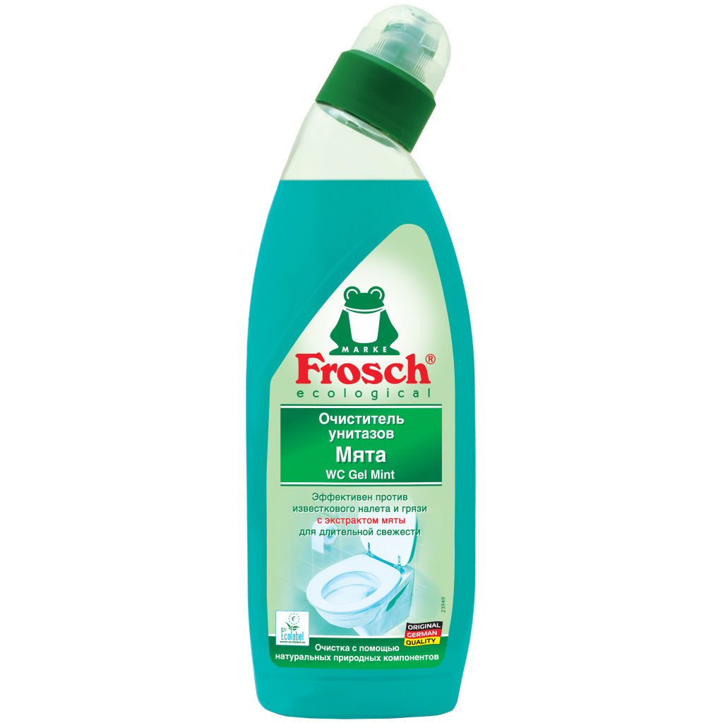 Средство для чистки унитаза Frosch Мята 750 мл (4009175914422)