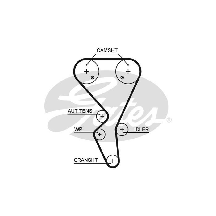 Ремень ГРМ Gates 5581XS