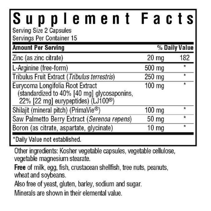 Витаминно-минеральный комплекс Bluebonnet Nutrition Комплекс Для Него, Intimate Essentials For Him, Testosterone (BLB4000) изображение 2