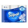 Бумажные полотенца Selpak 3 слоя 80 отрывов 6 рулонов (8690530015043)