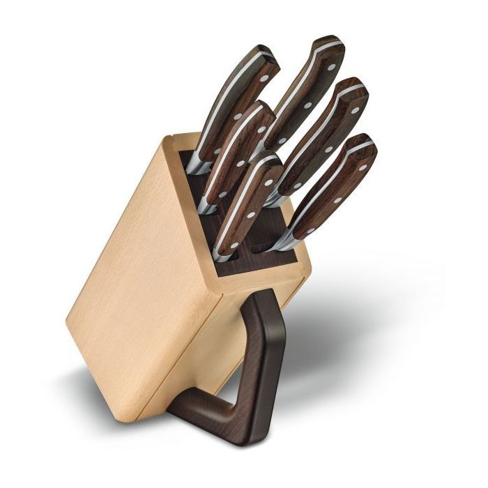 Набор ножей Victorinox Grand Maitre Wood Cutlery Block (7.7240.6)