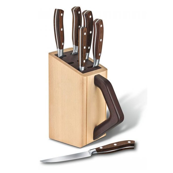 Набор ножей Victorinox Grand Maitre Wood Cutlery Block (7.7240.6) изображение 2