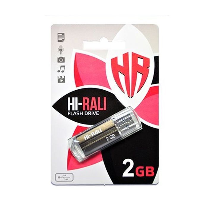 USB флеш накопитель Hi-Rali 2GB Corsair Series Bronze USB 2.0 (HI-2GBCORBR) изображение 2