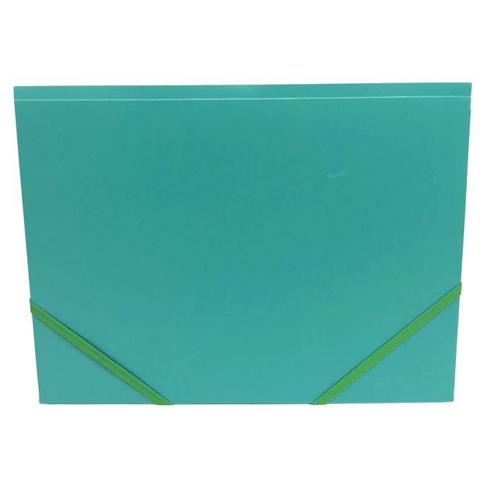 Папка на резинках H-Tone А4, синяя (FOLD-HT-JJ40941-BL) изображение 3