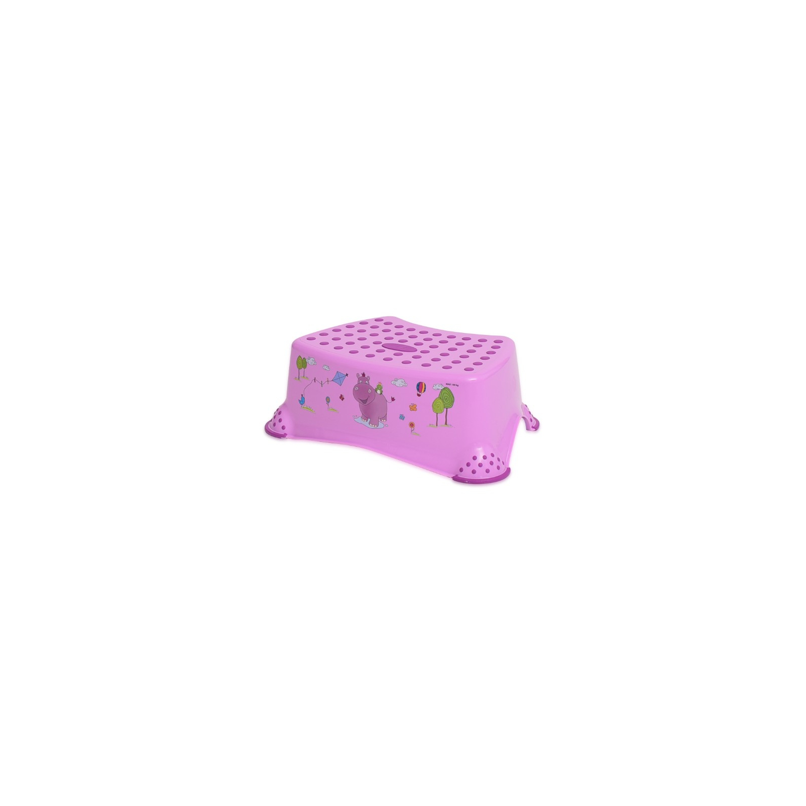 Подставка детская Lorelli Hippo Розовая (Lor. HIPPO pink)