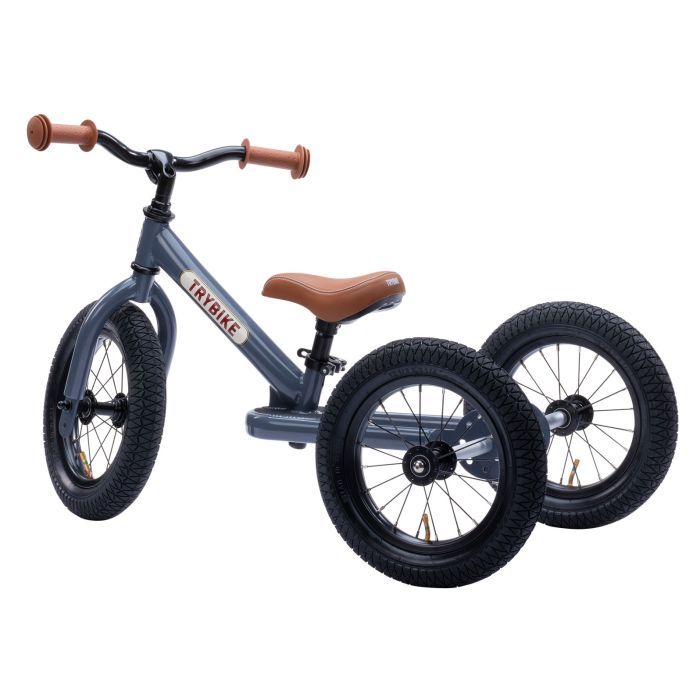 Біговел Trybike триколісний балансуючий сірий (TBS-2-GRY+TBS-99-TK) зображення 2