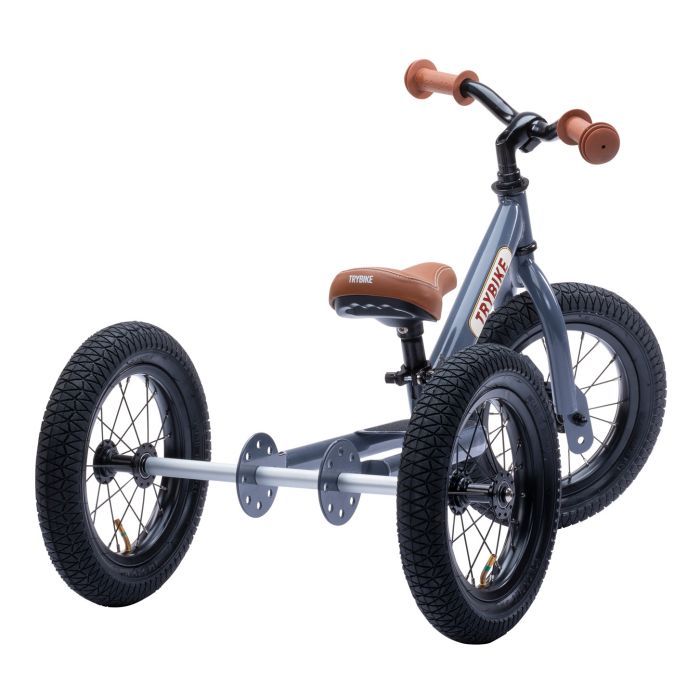 Біговел Trybike триколісний балансуючий сірий (TBS-2-GRY+TBS-99-TK) зображення 3