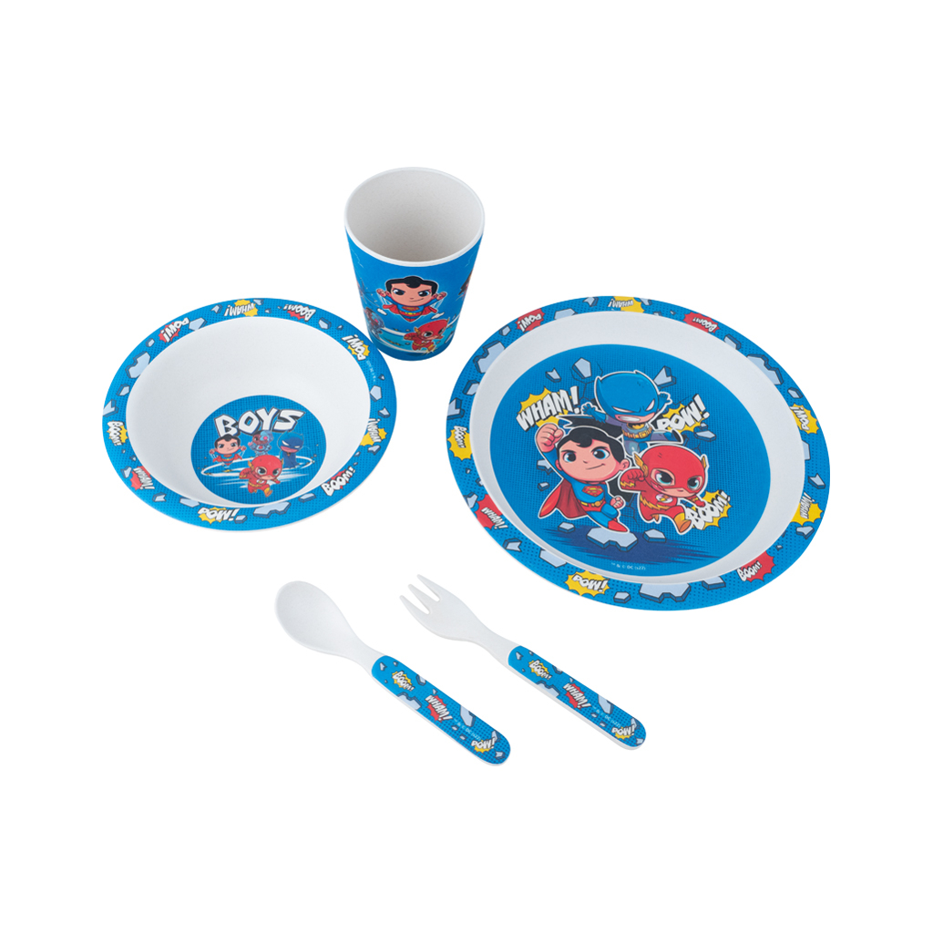 Набор детской посуды Kite DC из бамбука 5 предметов (DC22-313)