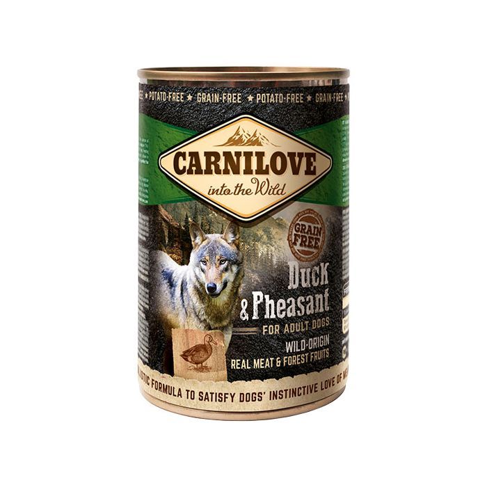 Консервы для собак Carnilove Dog с уткой и фазаном 400 г (8595602529230)