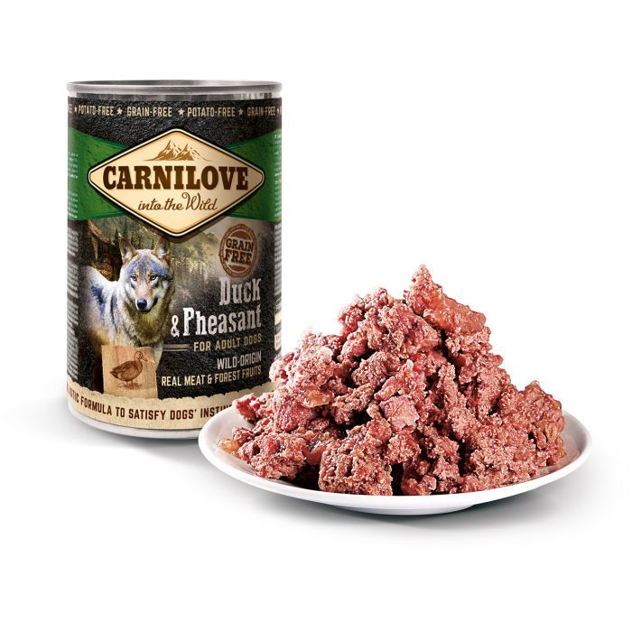 Консервы для собак Carnilove Dog с уткой и фазаном 400 г (8595602529230) изображение 2
