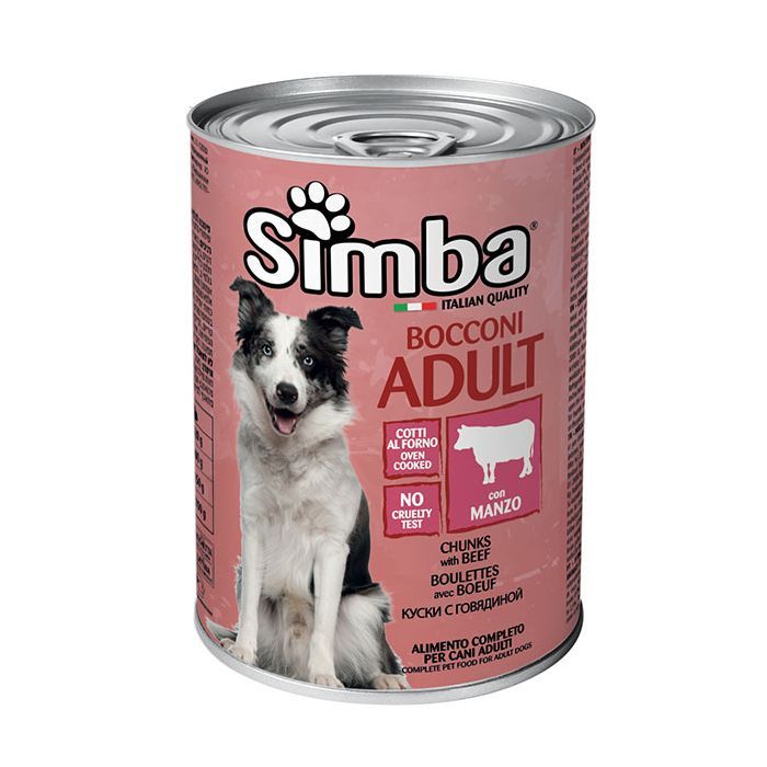 Консерви для собак Simba Dog Wet яловичина 415 г (8009470009010)