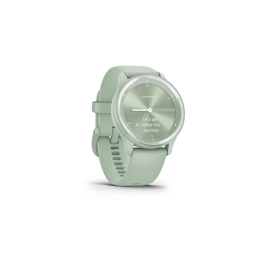 Смарт-часы Garmin vivomove Sport, Cool mint, Silicone, (010-02566-03) изображение 3