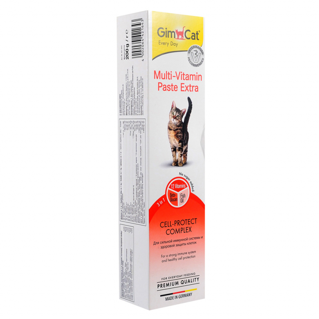 Паста для тварин GimCat Multi-Vitamin Paste Extra 50 г (4002064401300) зображення 2