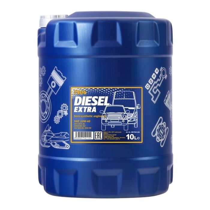 Моторное масло Mannol DIESEL EXTRA 10л 10W-40 (MN7504-10)