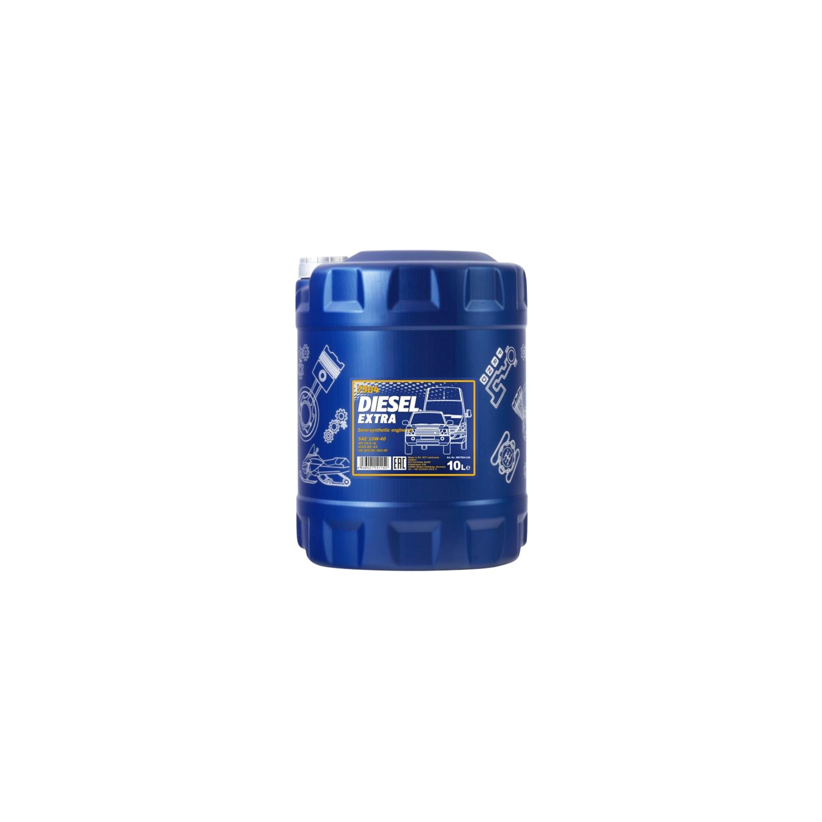 Моторное масло Mannol DIESEL EXTRA 7л 10W-40 (MN7504-7)