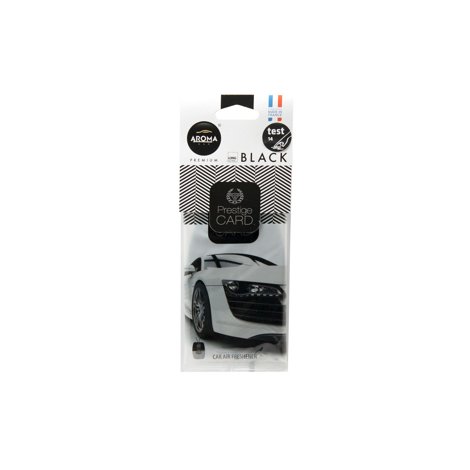 Ароматизатор для автомобіля Aroma Car Prestige Card - Black (926644)