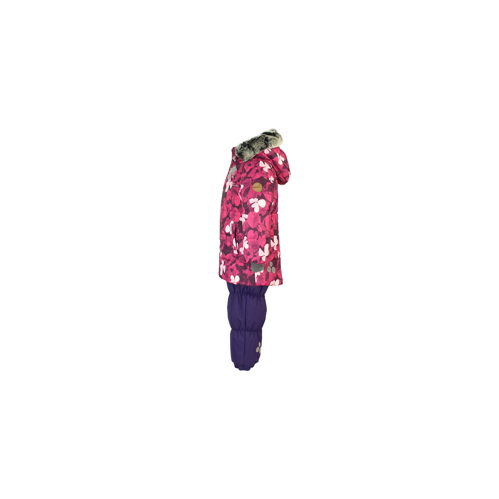 Комплект верхней одежды Huppa NOVALLA 45020030 фуксия с принтом/тёмно-лилoвый 104 (4741468729565) изображение 3
