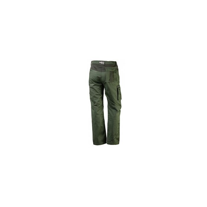 Штани робочі Neo Tools CAMO Olive, розмір S (48), 255 г/м2,кишені та петлі для інст (81-222-S) зображення 2