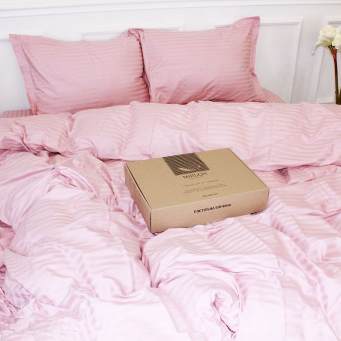 Постільна білизна MirSon Satin 30-0007Pink 160х220 Сімейний (2200005249918) зображення 5