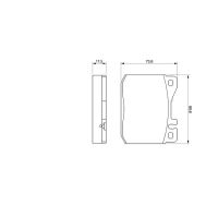 Гальмівні колодки Bosch 0 986 463 412 зображення 5