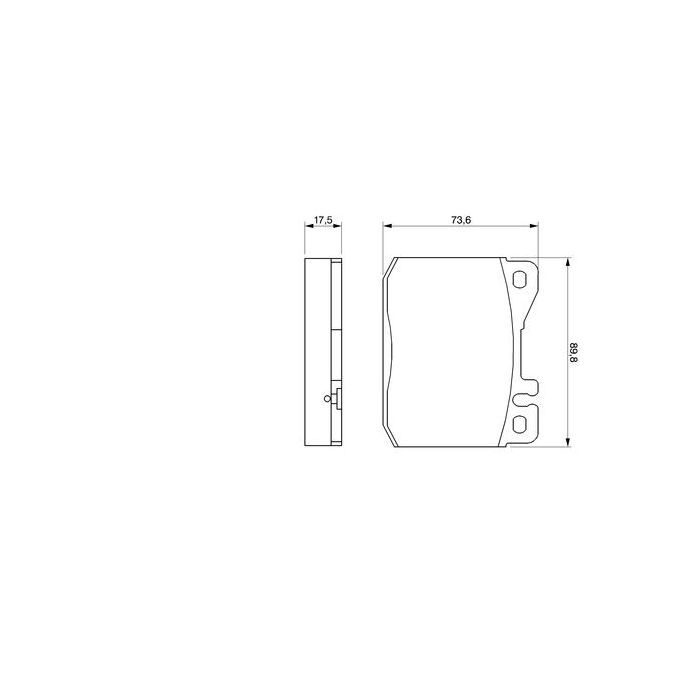 Гальмівні колодки Bosch 0 986 463 412 зображення 5