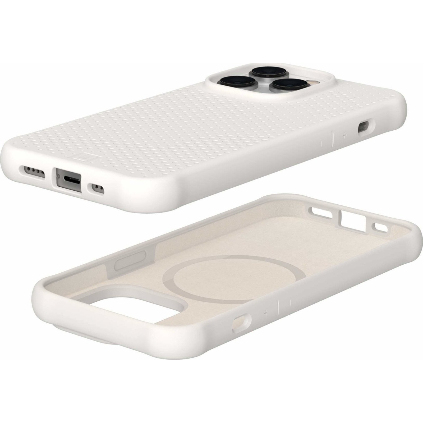 Чехол для мобильного телефона UAG [U] Apple iPhone 14 Pro Dot Magsafe, Marshmallow (114082313535) изображение 10