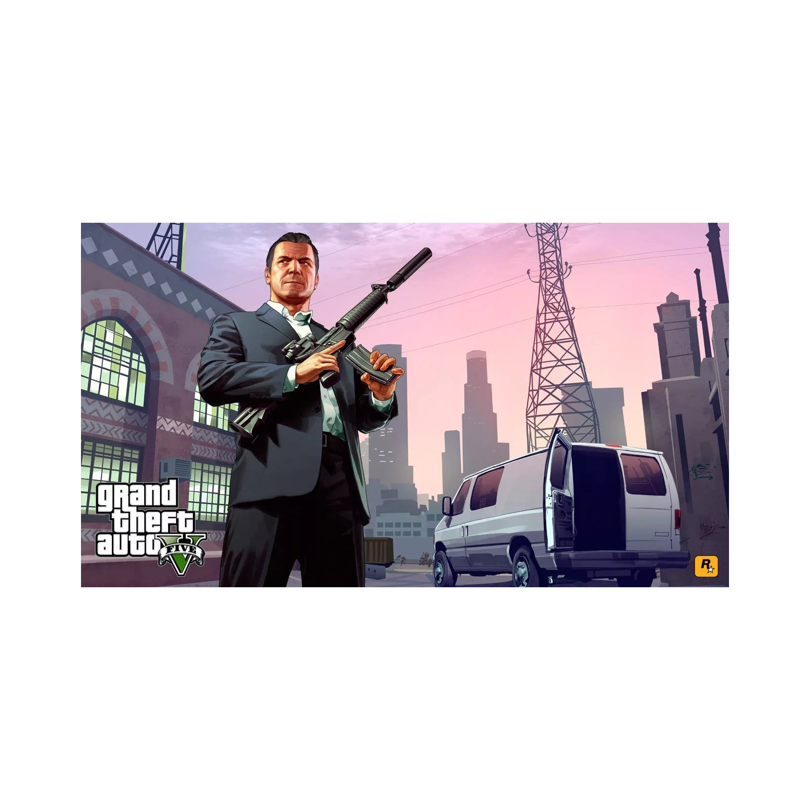 Гра Xbox Grand Theft Auto V XBS [Blu-Ray диск) (5026555366700) зображення 3